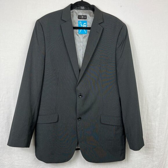Marc Ecko Multi Task Suit Jacket Blazer Mens 44L Double Vent Professional Office - Picture 1 of 16